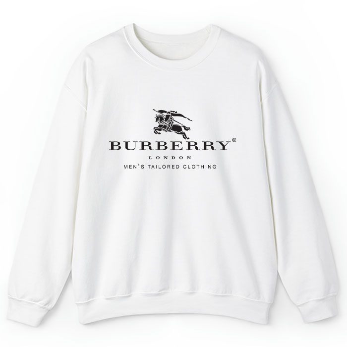 Burberry-London-Logo-Luxury-Crewneck-Sweatshirt-CSTB0733 Burberry London Logo Luxury Crewneck Sweatshirt CSTB0733
