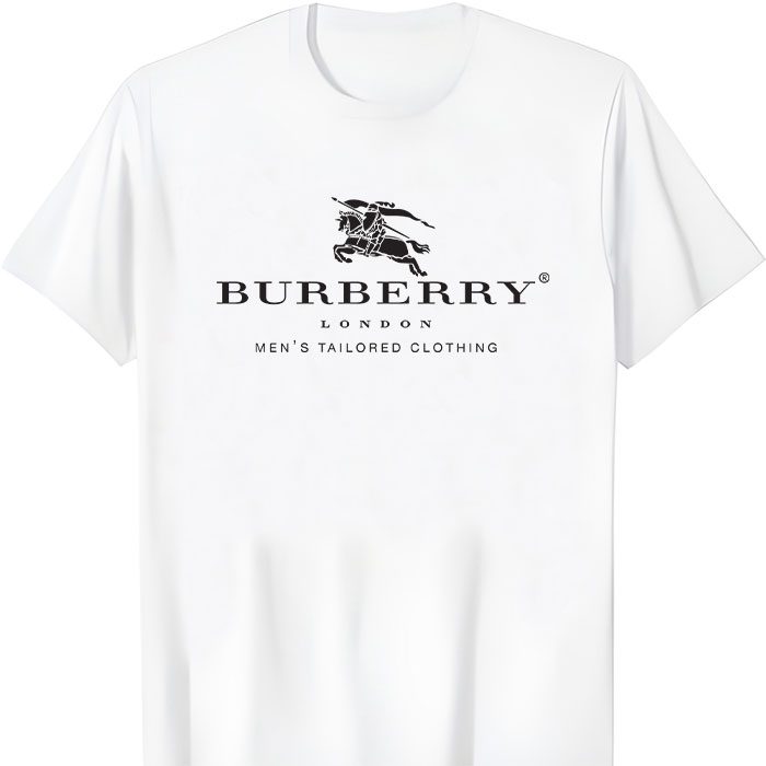 Burberry-London-Logo-Luxury-Kid-Tee-Unisex-T-Shirt-TTB1740 Burberry London Logo Luxury Kid Tee Unisex T-Shirt TTB1740