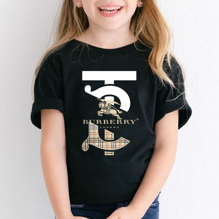 Burberry-London-Logo-Luxury-Kid-Tee-Unisex-T-Shirt-TTB1741-3