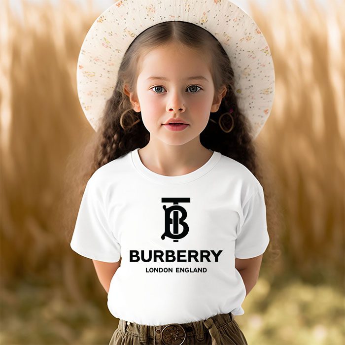 Burberry-London-Logo-Luxury-Kid-Tee-Unisex-T-Shirt-TTB1755-3