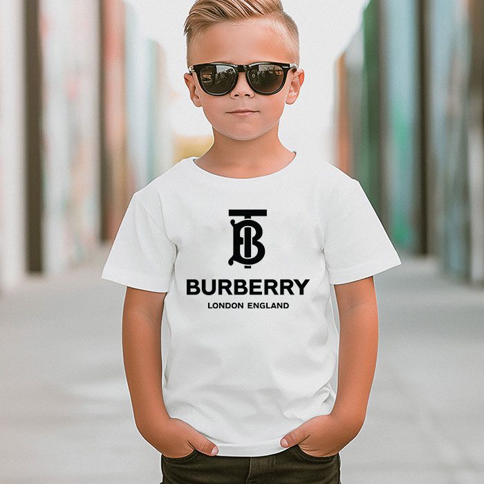 Burberry-London-Logo-Luxury-Kid-Tee-Unisex-T-Shirt-TTB1755-4