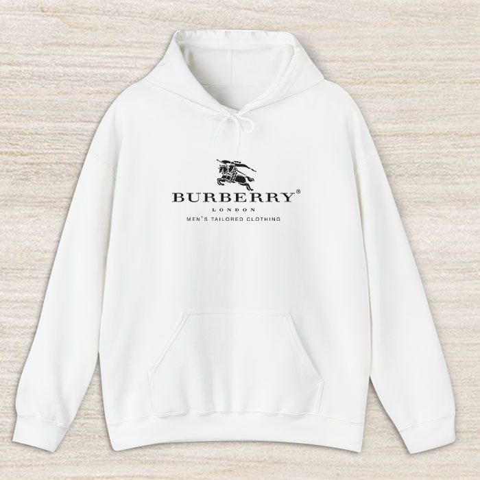Burberry-London-Logo-Luxury-Unisex-Pullover-Hoodie-HTB0968 Burberry London Logo Luxury Unisex Pullover Hoodie HTB0968
