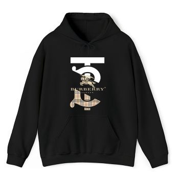 Burberry London Logo Luxury Unisex Pullover Hoodie HTB0969