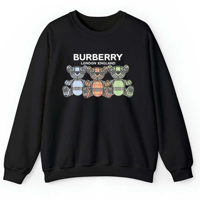 Burberry-London-Teddy-Bear-Crewneck-Sweatshirt-CSTB0742 Burberry London Teddy Bear Crewneck Sweatshirt CSTB0742