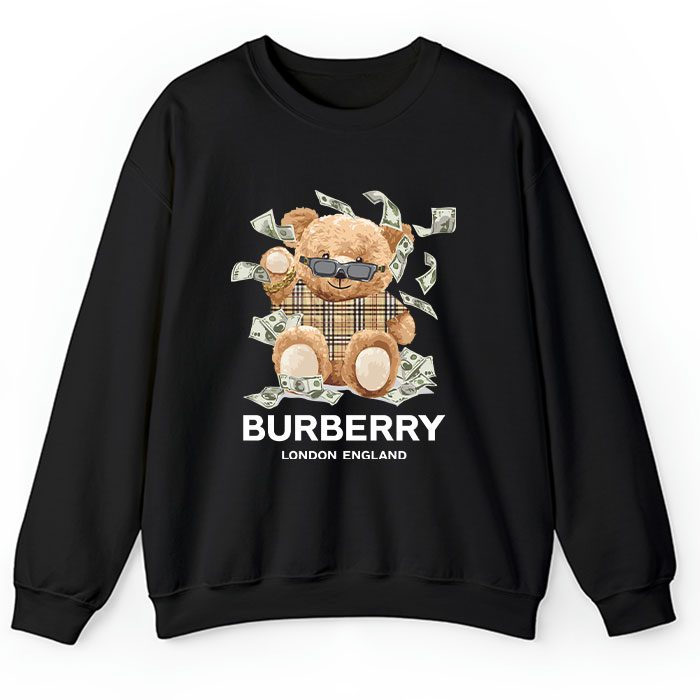 Burberry-London-Teddy-Bear-Crewneck-Sweatshirt-CSTB0745 Burberry London Teddy Bear Crewneck Sweatshirt CSTB0745