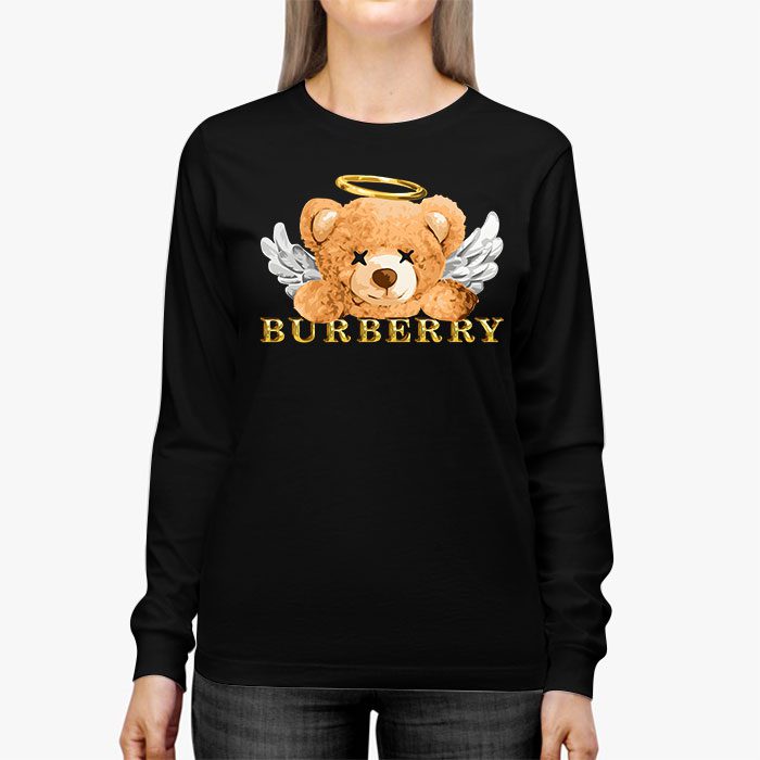 Burberry-London-Teddy-Bear-Gold-Luxury-Kid-Tee-Unisex-Longsleeve-Shirt-LTB0727-3
