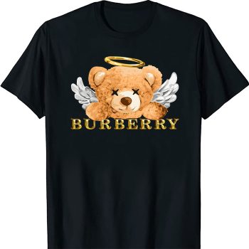 Burberry London Teddy Bear Gold Luxury Kid Tee Unisex T-Shirt TTB1753