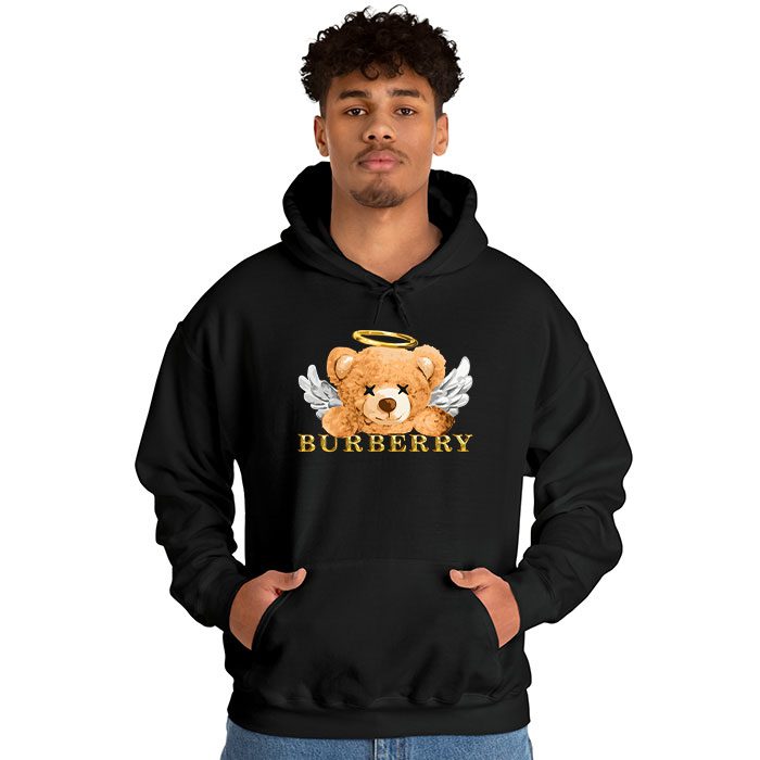 Burberry-London-Teddy-Bear-Gold-Luxury-Unisex-Pullover-Hoodie-HTB0981-2