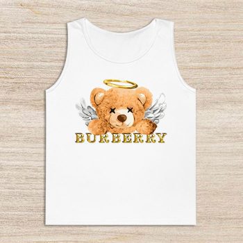 Burberry London Teddy Bear Gold Luxury Unisex Tank Top TTTB0868