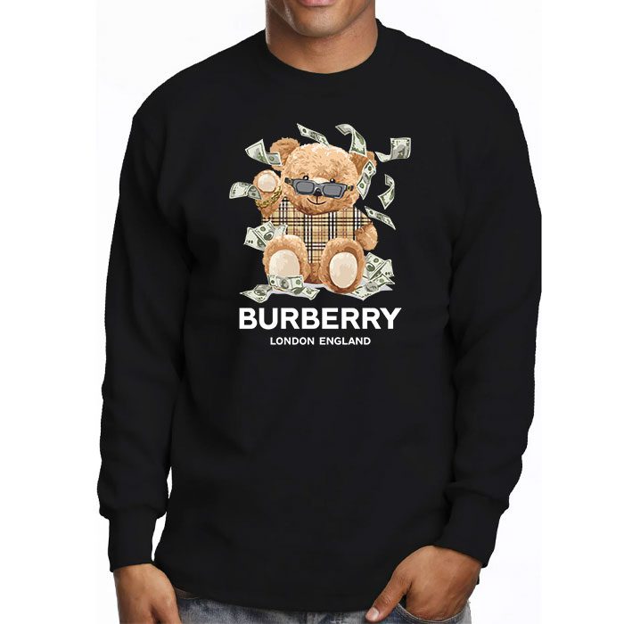 Burberry-London-Teddy-Bear-Kid-Tee-Unisex-Longsleeve-Shirt-LTB0726-2
