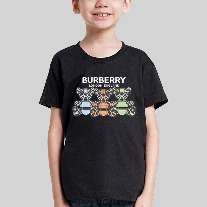 Burberry-London-Teddy-Bear-Kid-Tee-Unisex-T-Shirt-TTB1749-4