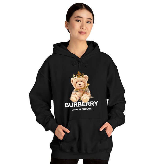 Burberry-London-Teddy-Bear-King-Unisex-Pullover-Hoodie-HTB0982-1