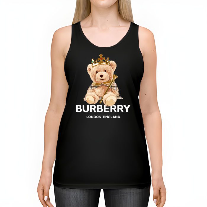 Burberry-London-Teddy-Bear-King-Unisex-Tank-Top-TTTB0869-1