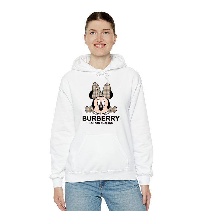 Burberry-Minnie-Mouse-Kid-Unisex-Pullover-Hoodie-HTB0997-3