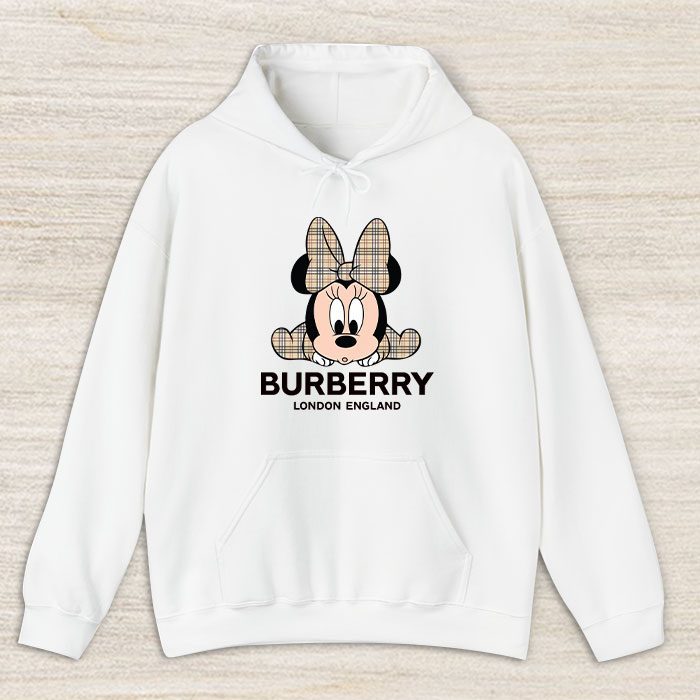Burberry-Minnie-Mouse-Kid-Unisex-Pullover-Hoodie-HTB0997 Burberry Minnie Mouse Kid Unisex Pullover Hoodie HTB0997