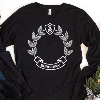 Burberry Oak Leaf Crest Kid Tee Unisex Longsleeve Shirt LTB0722