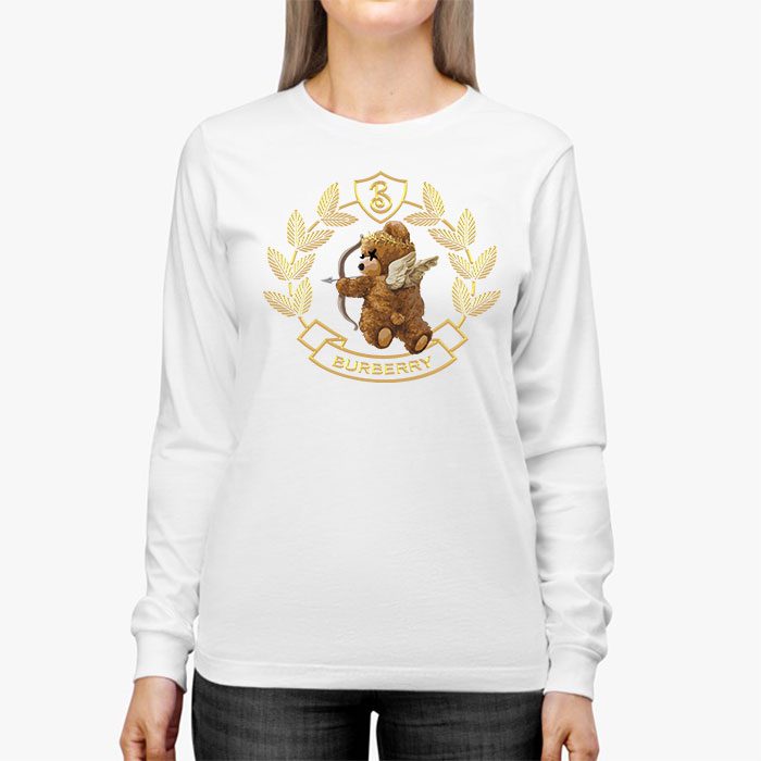 Burberry-Teddy-Bear-Gold-Luxury-Kid-Tee-Unisex-Longsleeve-Shirt-LTB0730-2