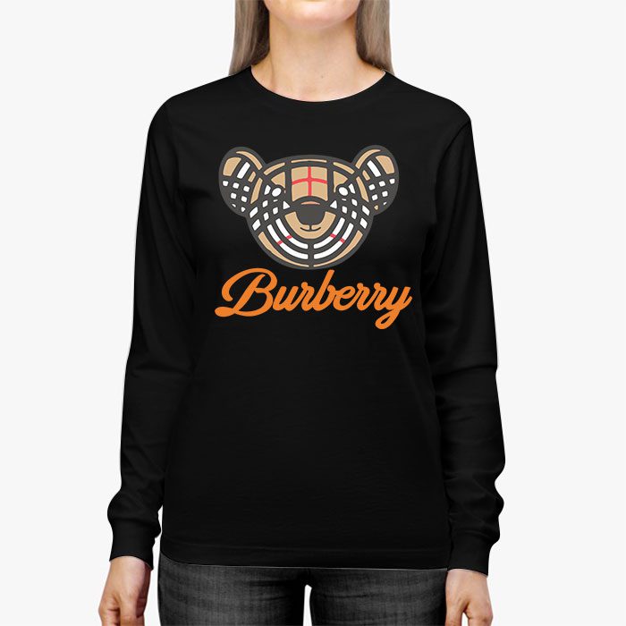 Burberry-Teddy-Bear-Kid-Tee-Unisex-Longsleeve-Shirt-LTB0724-3