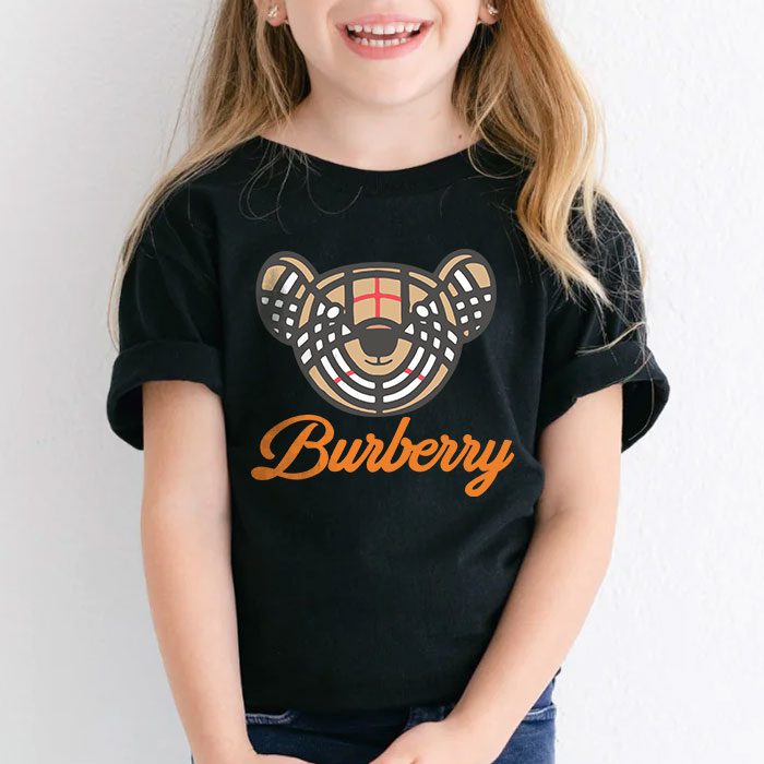 Burberry-Teddy-Bear-Kid-Tee-Unisex-T-Shirt-TTB1750-4