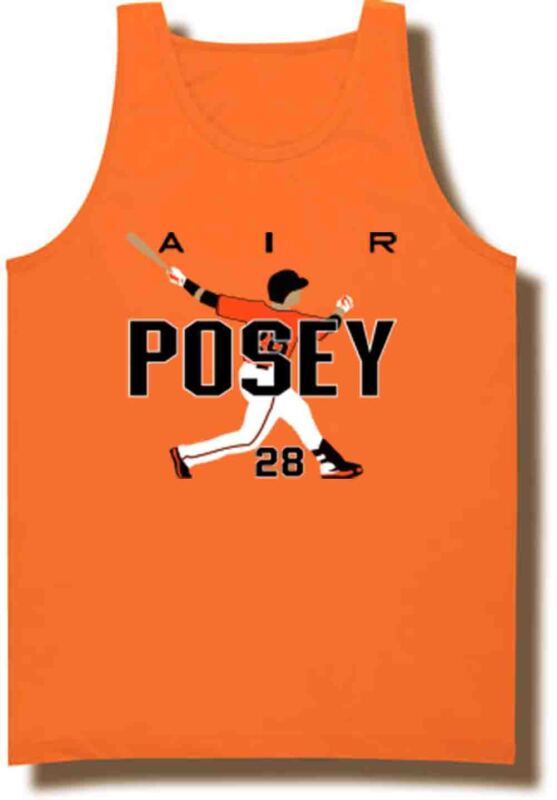 Buster-Posey-San-Francisco-Giants-Air-Hr-Unisex-Tank-Top Buster Posey San Francisco Giants "Air Hr" Unisex Tank Top