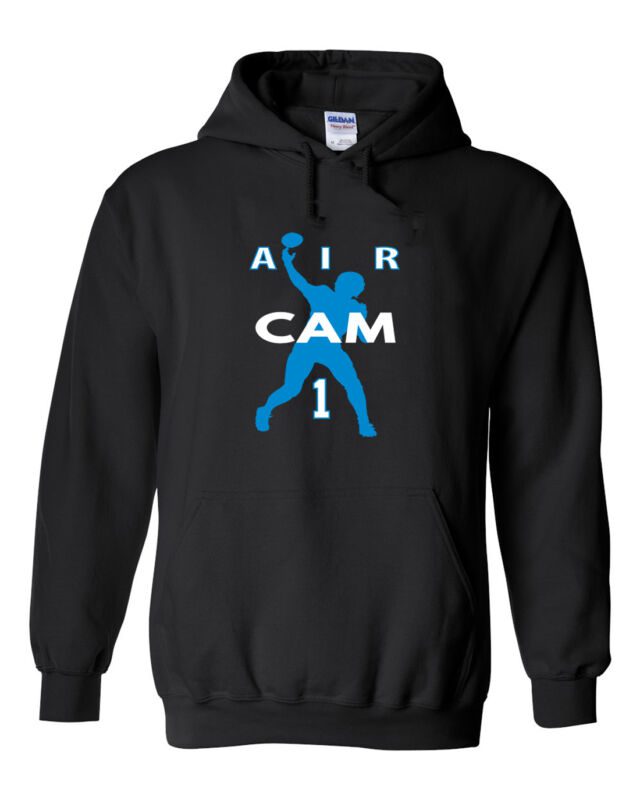 Cam-Newton-Carolina-Panthers-Air-Cam-Throw-Hooded-Sweatshirt-Hoodie Cam Newton Carolina Panthers "Air Cam Throw" Hooded Sweatshirt Hoodie