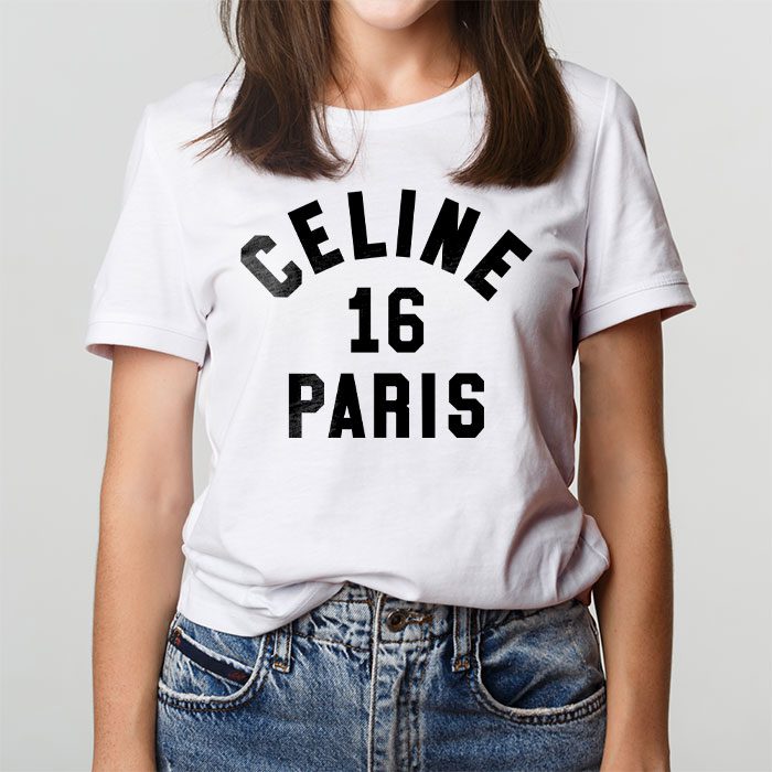 Celine-16-Paris-Logo-Luxury-Kid-Tee-Unisex-T-Shirt-TTB1818-1