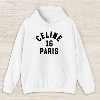 Celine 16 Paris Logo Luxury Unisex Pullover Hoodie HTB1046