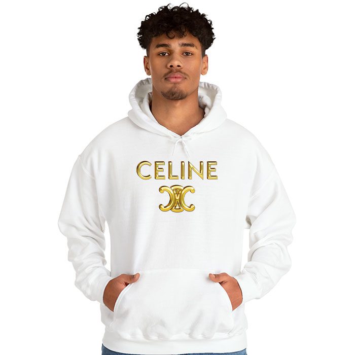 Celine-Gold-Logo-Luxury-Unisex-Pullover-Hoodie-HTB1059-3