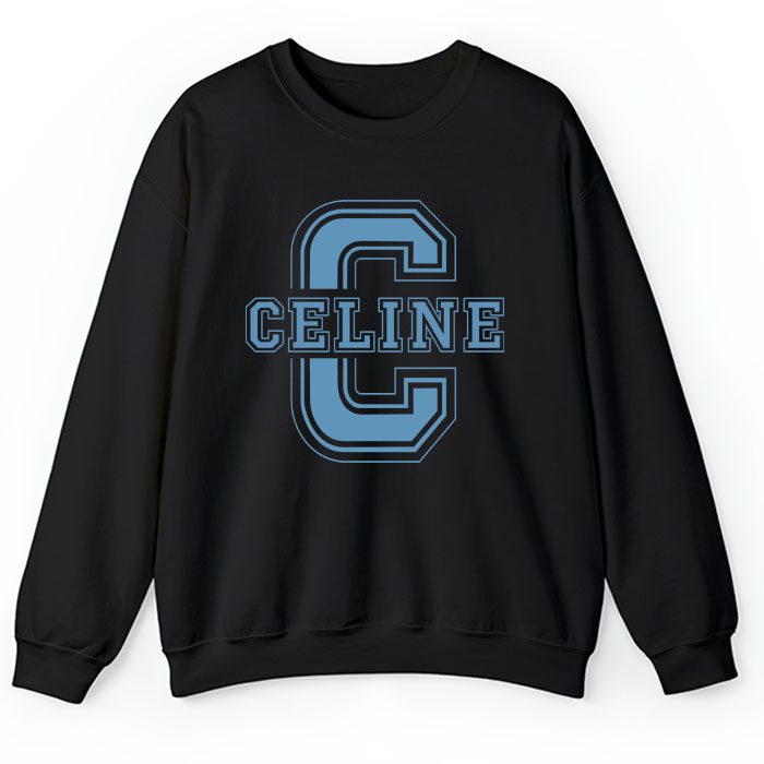 Celine-Logo-Luxury-Crewneck-Sweatshirt-CSTB0814 Celine Logo Luxury Crewneck Sweatshirt CSTB0814