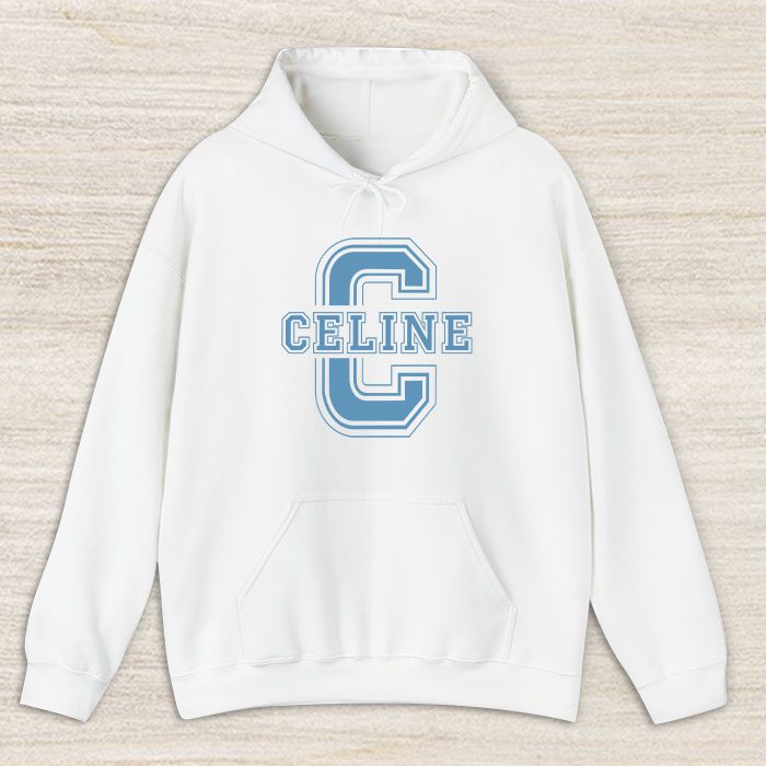 Celine-Logo-Luxury-Unisex-Pullover-Hoodie-HTB1049 Celine Logo Luxury Unisex Pullover Hoodie HTB1049
