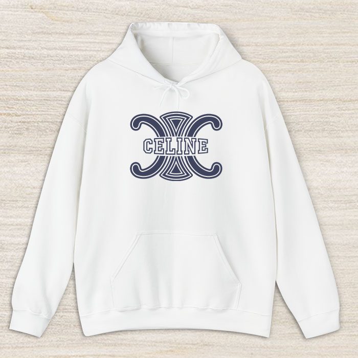 Celine-Logo-Luxury-Unisex-Pullover-Hoodie-HTB1051 Celine Logo Luxury Unisex Pullover Hoodie HTB1051