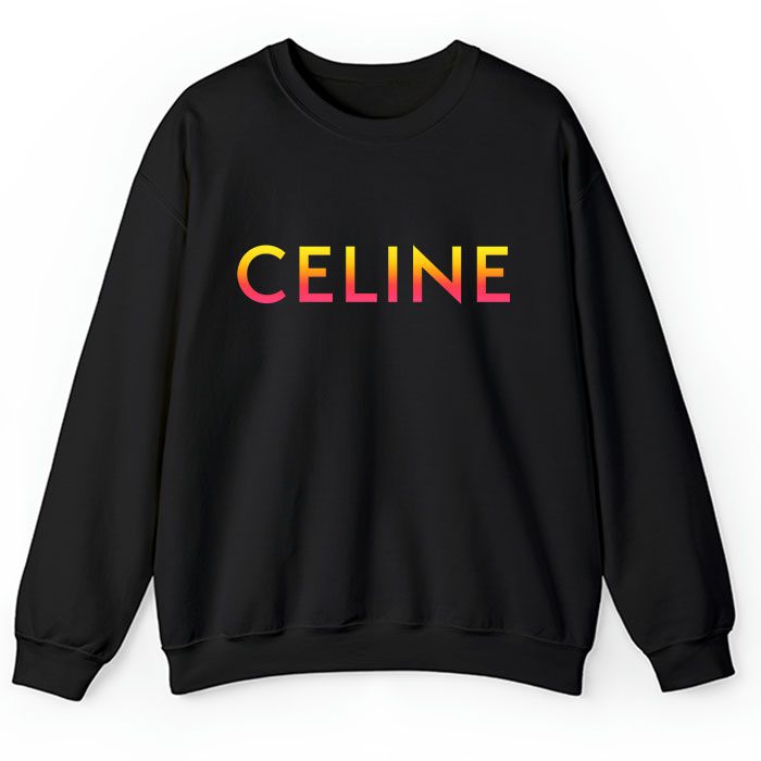 Celine-Loose-Luxury-Crewneck-Sweatshirt-CSTB0818 Celine Loose Luxury Crewneck Sweatshirt CSTB0818