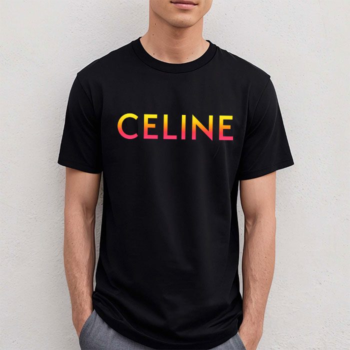 Celine-Loose-Luxury-Kid-Tee-Unisex-T-Shirt-TTB1825-2