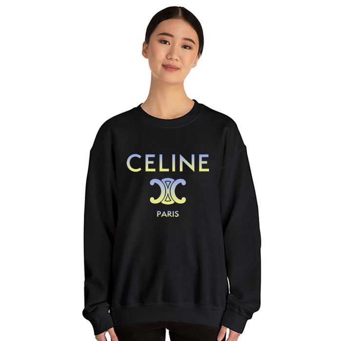 Celine-Paris-Logo-Luxury-Crewneck-Sweatshirt-CSTB0812-2