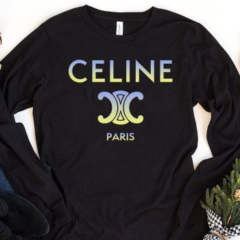 Celine Paris Logo Luxury Kid Tee Unisex Longsleeve ShirtLTB0793