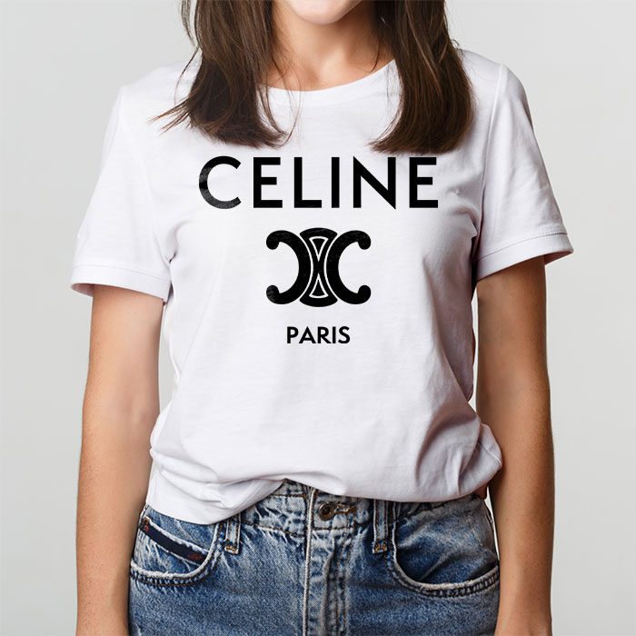 Celine-Paris-Logo-Luxury-Kid-Tee-Unisex-T-Shirt-TTB1813-1