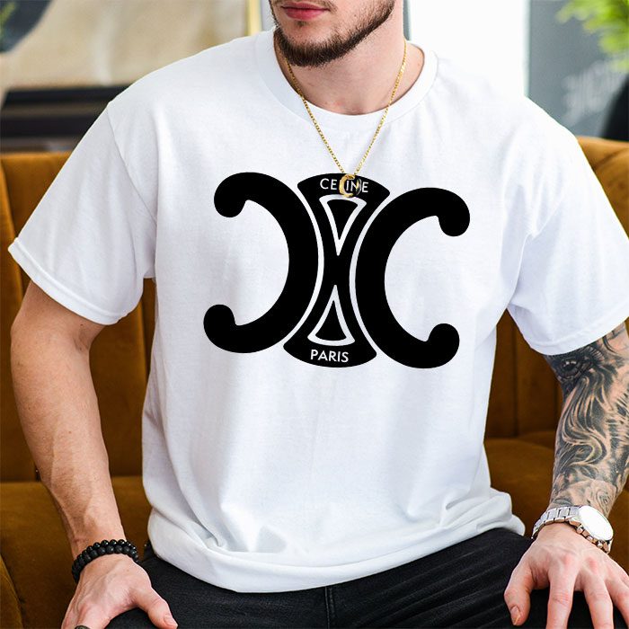 Celine-Paris-Logo-Luxury-Kid-Tee-Unisex-T-Shirt-TTB1816-2