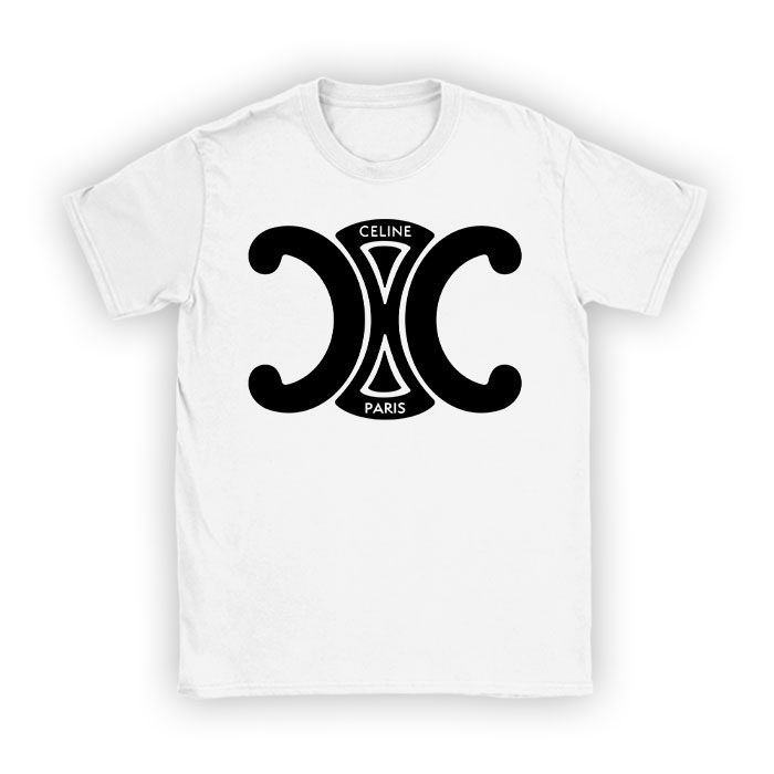 Celine-Paris-Logo-Luxury-Kid-Tee-Unisex-T-Shirt-TTB1816 Celine Paris Logo Luxury Kid Tee Unisex T-Shirt TTB1816