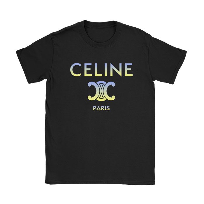 Celine-Paris-Logo-Luxury-Kid-Tee-Unisex-T-Shirt-TTB1819 Celine Paris Logo Luxury Kid Tee Unisex T-Shirt TTB1819