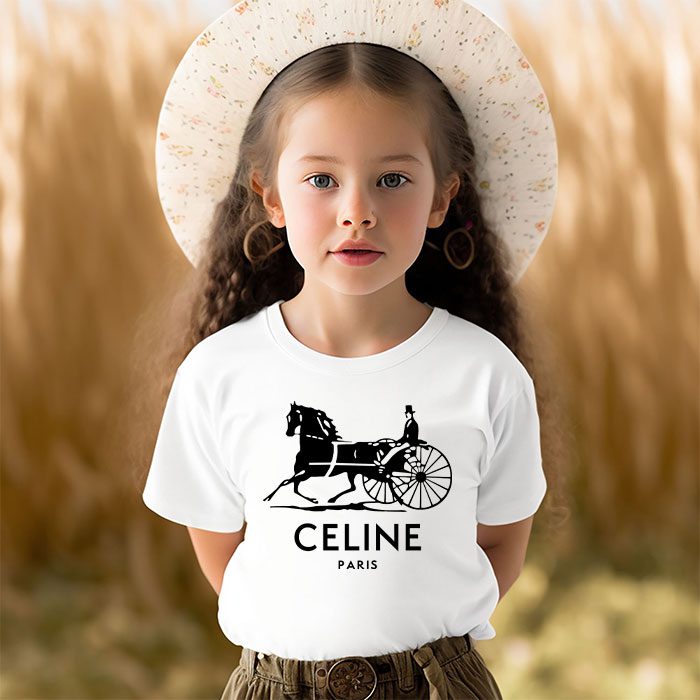Celine-Paris-Logo-Luxury-Kid-Tee-Unisex-T-Shirt-TTB1828-3
