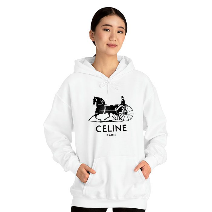 Celine-Paris-Logo-Luxury-Unisex-Pullover-Hoodie-HTB1056-2
