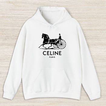 Celine Paris Logo Luxury Unisex Pullover Hoodie HTB1056