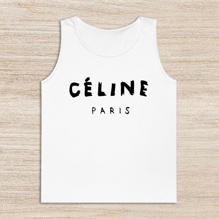 Celine-Paris-Unisex-Tank-Top-TTTB0939 Celine Paris Unisex Tank Top TTTB0939