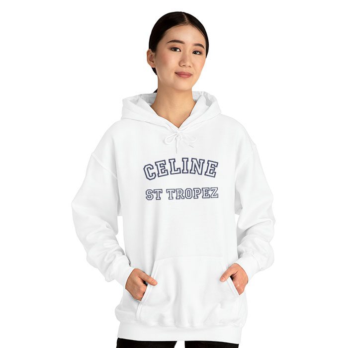 Celine-ST-Trope-70S-Unisex-Pullover-Hoodie-HTB1048-2