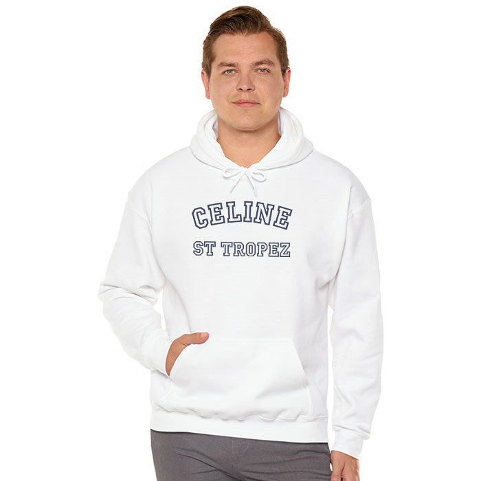 Celine-ST-Trope-70S-Unisex-Pullover-Hoodie-HTB1048-4