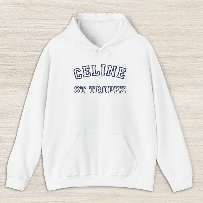 Celine-ST-Trope-70S-Unisex-Pullover-Hoodie-HTB1048 Celine ST Trope 70'S Unisex Pullover Hoodie HTB1048