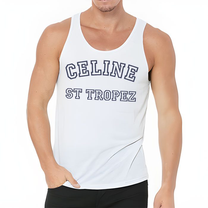 Celine-St-Trope-70S-Unisex-Tank-Top-TTTB0935-1