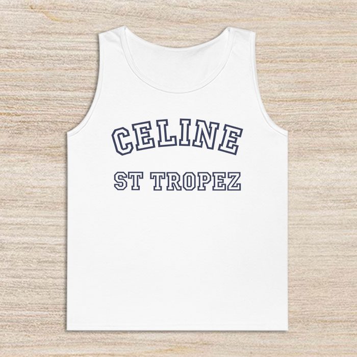 Celine-St-Trope-70S-Unisex-Tank-Top-TTTB0935 Celine St Trope 70'S Unisex Tank Top TTTB0935