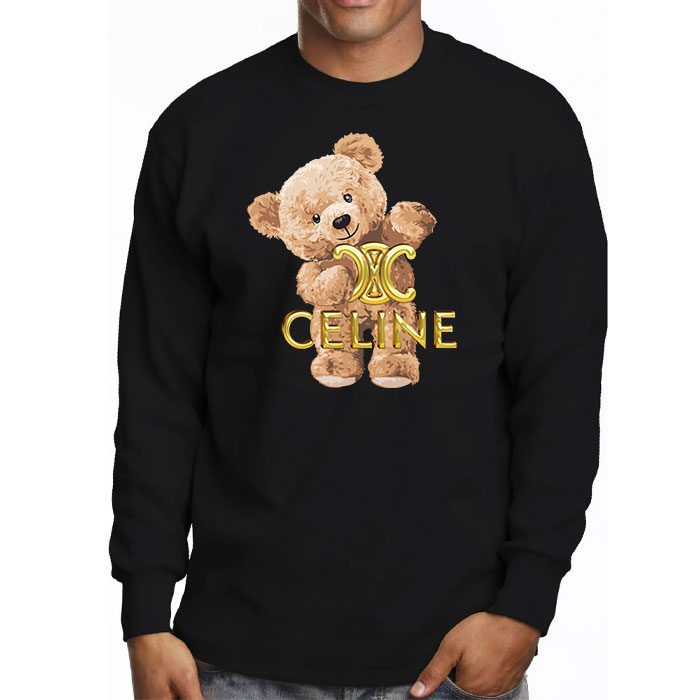 Celine-Teddy-Bear-Luxury-Kid-Tee-Unisex-Longsleeve-ShirtLTB0808-3