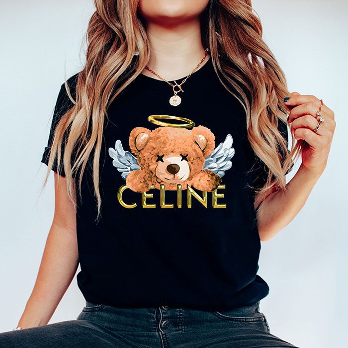 Celine-Teddy-Bear-Luxury-Kid-Tee-Unisex-T-Shirt-TTB1830-2
